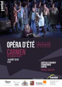 affiche Opéra d'été Cantal 