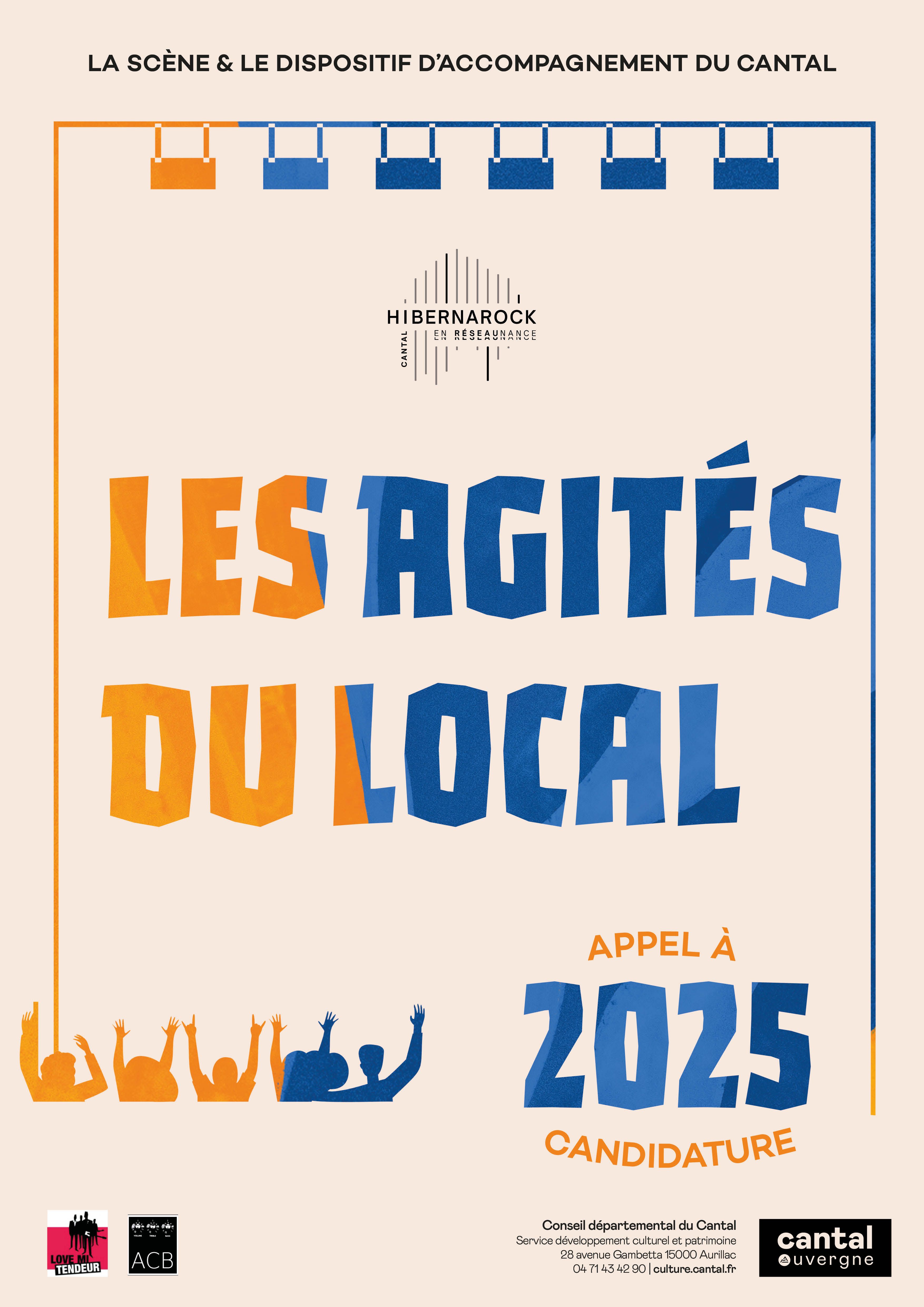 AFFICHE AGITES DU LOCAL 2025