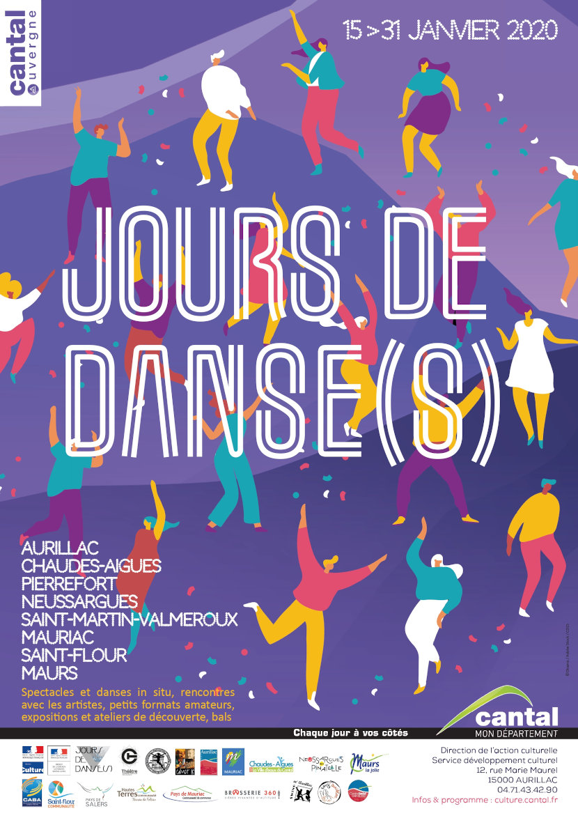 Affiche Jours de danses 2020
