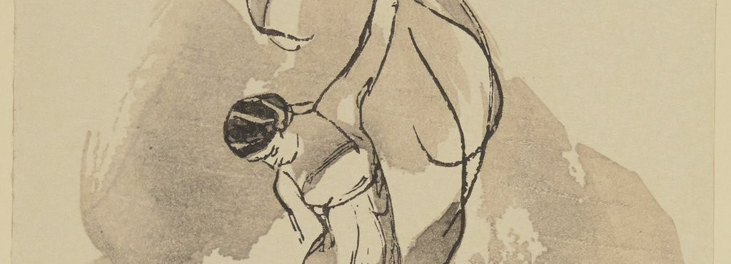 Isadora Duncan estampe Chadel Jules